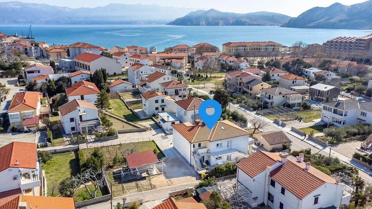 Nur 300 Meter Zum Feinkieselstrand Baska  Holiday home